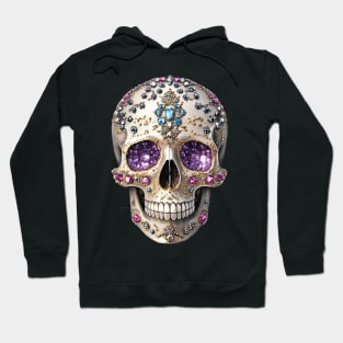 Skull in diamonds Hoodie